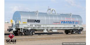 Rivet Counter HO Scale Thrall-Trinity 42’ Single-Hood Coil Steel Car, Norfolk Southern/Protect III