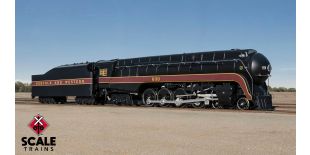 Fox Valley Models HO Scale N&W Class J 4-8-4, Norfolk & Western/Early As Built