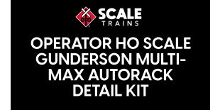 Operator HO Scale Gunderson Multi-Max Autorack Detail Kit