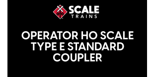 Operator HO Scale Type E Standard Coupler 