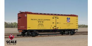 Fox Valley Models HO Scale PC&F R-40-2 Wood Reefer, Pacific Fruit Express/Southern Pacific/PFE