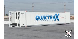 Operator N Scale CIMC 53’ Reefer Container, Quicktrax