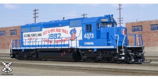 Rivet Counter HO Scale EMD SD40-2, Conrail/1992 Altoona Olympic Bike Trials (R6)