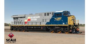 Rivet Counter HO Scale GE ES44AH, CSX/Heritage/Seaboard System #1982