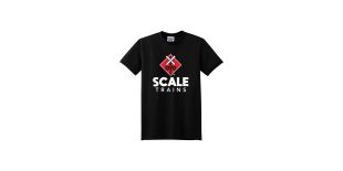 ScaleTrains Logo T-Shirt, Black