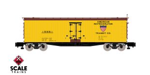 S-Helper S Scale ACF 40' Wood Reefer, American Refrigerator Transit/ART