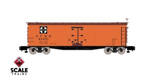 S-Helper S Scale ACF 40' Wood Reefer, Santa Fe Refrigerator Dispatch/SFRD