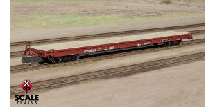 Fox Valley Models HO Scale Pullman-Standard F60GH 60' Flatcar, Southern Pacific
