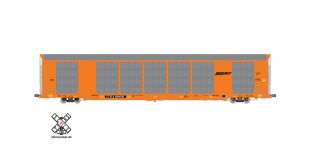Operator HO Scale Gunderson Multi-Max Autorack, BNSF/Orange/TTGX