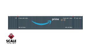 Operator HO Scale CIMC 53’ Corrugated Dry Container, AMZ
