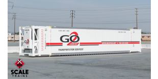 Operator HO Scale CIMC 53’ Reefer Container, Go 2 Logistics/GTJU