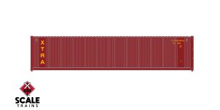 Operator HO Scale 40’ Square Corrugation Container, XTRA