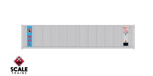 Operator HO Scale 40’ Square Corrugation Container, MOL