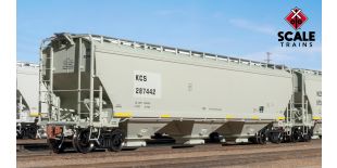 Rivet Counter HO Scale Gunderson 5188cf Covered Hopper by ScaleTrains.com