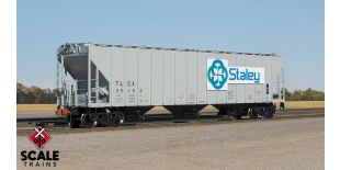 Rivet Counter HO Scale Pullman-Standard 4785 Covered Hopper, Staley/Color Logo/TLCX 