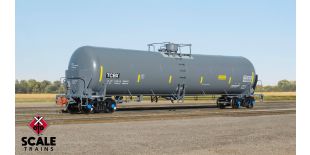Rivet Counter HO Scale Trinity 31K Tank Car with Head Shields, TCBX/Half Ladders/Unnumbered