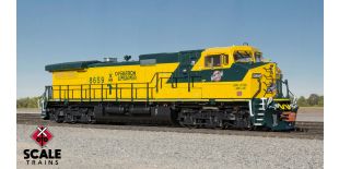 Rivet Counter N Scale GE DASH 9, Chicago & NorthWestern/Operation Lifesaver