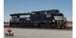 Rivet Counter N Scale GE DASH 9, Norfolk Southern/Dashed Frame Stripe