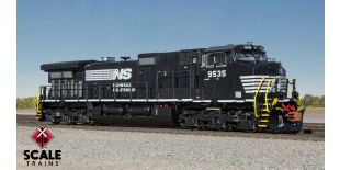 Rivet Counter N Scale GE DASH 9, Norfolk Southern/Solid Frame Stripe