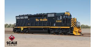 Rivet Counter HO Scale EMD SD45 Phase IIb1, Rio Grande/Small Lettering