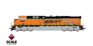 Rivet Counter HO Scale ES44AC, BNSF/Heritage III/PTC
