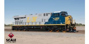 Rivet Counter HO Scale GE ES44AH, CSX/Heritage/Louisville and Nashville/L&N #1850