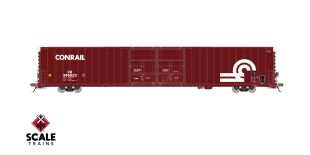 Rivet Counter HO Scale Thrall 86' High-Cube Double-Plug-Door Boxcar, Conrail/Large Logo/CR