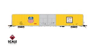 Rivet Counter HO Scale Thrall 86' High-Cube Double-Plug-Door Boxcar, Union Pacific/Automated Railway/UP