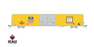 Rivet Counter HO Scale Thrall 86' High-Cube Double-Plug-Door Boxcar, Union Pacific/Automated Railway/Patched/UP