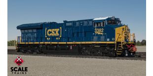 Rivet Counter N Scale GE ET44AH, CSX/YN3 Boxcar Logo/DP Sticker
