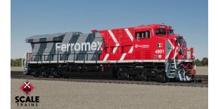 Rivet Counter HypoTypical N Scale GE ET44AC, Ferromex/Zebra