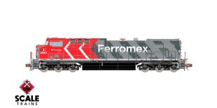 Rivet Counter N Scale GE AC4400CW, Ferromex/Zebra