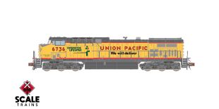 Rivet Counter N Scale GE AC4400CW, Union Pacific/ex-C&NW/Operation Lifesaver/"We Will Deliver"/Red Sill