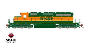 Rivet Counter N Scale EMD SD40-2,BNSF/Heritage I/Large Circle-Cross Nose Logo