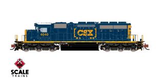 Rivet Counter N Scale EMD SD40-3, CSX/YN3 Boxcar Logo