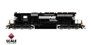 Rivet Counter N Scale EMD SD40-2, Norfolk Southern/Thoroughbred/Corrugated Grilles