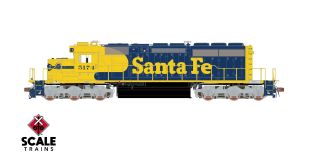 Rivet Counter HO Scale EMD SD40-2, Santa Fe/Nose Headlight