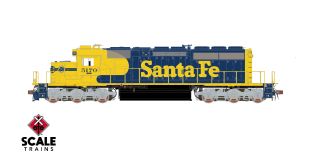 Rivet Counter HO Scale EMD SD40-2, Santa Fe/Nose Headlight/Ditch Lights