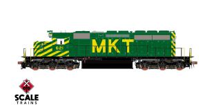 Rivet Counter HO Scale EMD SD40-2, Missouri-Kansas-Texas/As-Delivered/Unique Nose Striping