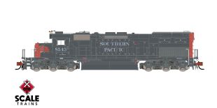 Rivet Counter N Scale EMD SD40T-2, Southern Pacific/Distressed Roman Lettering/Lobotomized