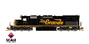 Rivet Counter N Scale EMD SD40T-2, Rio Grande/Late/Positive Traction Control (PTC)