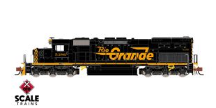 Rivet Counter N Scale EMD SD40T-2, Rio Grande/As Delivered