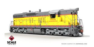 Rivet Counter HO Scale EMD SD7, Union Pacific/Dependable Transportation