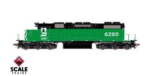 Rivet Counter HO Scale EMD SD38-2 w/Dynamic Brakes, Burlington Northern