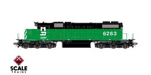 Rivet Counter HO Scale EMD SD38-2 w/o Dynamic Brakes, Burlington Northern