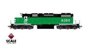 Rivet Counter HO Scale EMD SD38-2, Burlington Northern/White Face/Beacon
