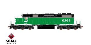 Rivet Counter HO Scale EMD SD38-2, Burlington Northern/White Face/No Beacon