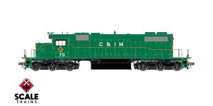 Rivet Counter HO Scale EMD SD38-2, Chicago & Illinois Midland/C&IM