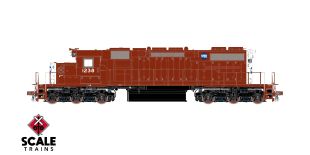 Rivet Counter HO Scale EMD SD38-2, GATX/ex-Reserve Mining/Patched Maroon Stripe