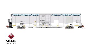 Rivet Counter N Scale Trinity 82' 7883 Mechanical Reefer, Trinity Leasing/TILX/ex-BNSF Patched with Roofline Icicles/Carrier HVAC